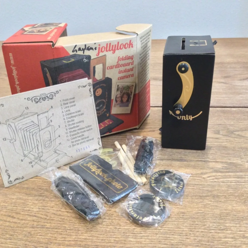 JollyLook Instant Instax Folding Camera Made from Recycled Cardboard
